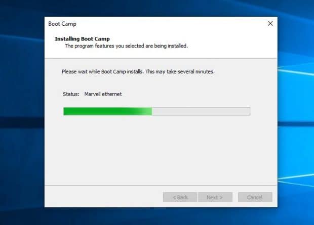 boot 1campd 1 1 - آموزش نصب ویندوز ۱۰ روی مک 